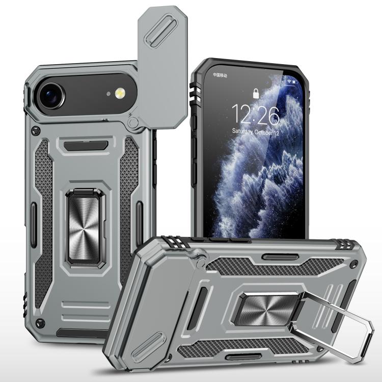 Coque de téléphone de protection PC + TPU avec protection d'appareil photo, pour iPhone 17e / 16e, pour iPhone 17 Pro Max, pour iPhone 17 Pro, pour iPhone 17, pour iPhone Air, pour iPhone 16 Pro Max
