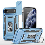Coque de téléphone de protection PC + TPU avec protection d'appareil photo, pour iPhone 17e / 16e, pour iPhone 17 Pro Max, pour iPhone 17 Pro, pour iPhone 17, pour iPhone Air, pour iPhone 16 Pro Max