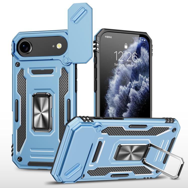 Coque de téléphone de protection PC + TPU avec protection d'appareil photo, pour iPhone 17e / 16e, pour iPhone 17 Pro Max, pour iPhone 17 Pro, pour iPhone 17, pour iPhone Air, pour iPhone 16 Pro Max