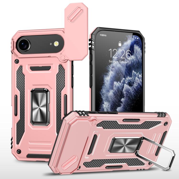 Coque de téléphone de protection PC + TPU avec protection d'appareil photo, pour iPhone 17e / 16e, pour iPhone 17 Pro Max, pour iPhone 17 Pro, pour iPhone 17, pour iPhone Air, pour iPhone 16 Pro Max