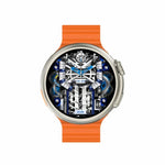 Montre connectée Z78 Ultra avec écran rond HD de 1,52 pouce et surveillance de la fréquence cardiaque et de l'oxygène sanguin