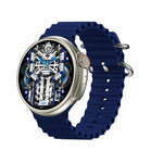Montre connectée Z78 Ultra avec écran rond HD de 1,52 pouce et surveillance de la fréquence cardiaque et de l'oxygène sanguin