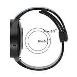 Bracelet de montre en silicone camouflage à fermoir magnétique, pour Samsung Galaxy Watch5 / 5 Pro / Watch 4 / 4 Classic