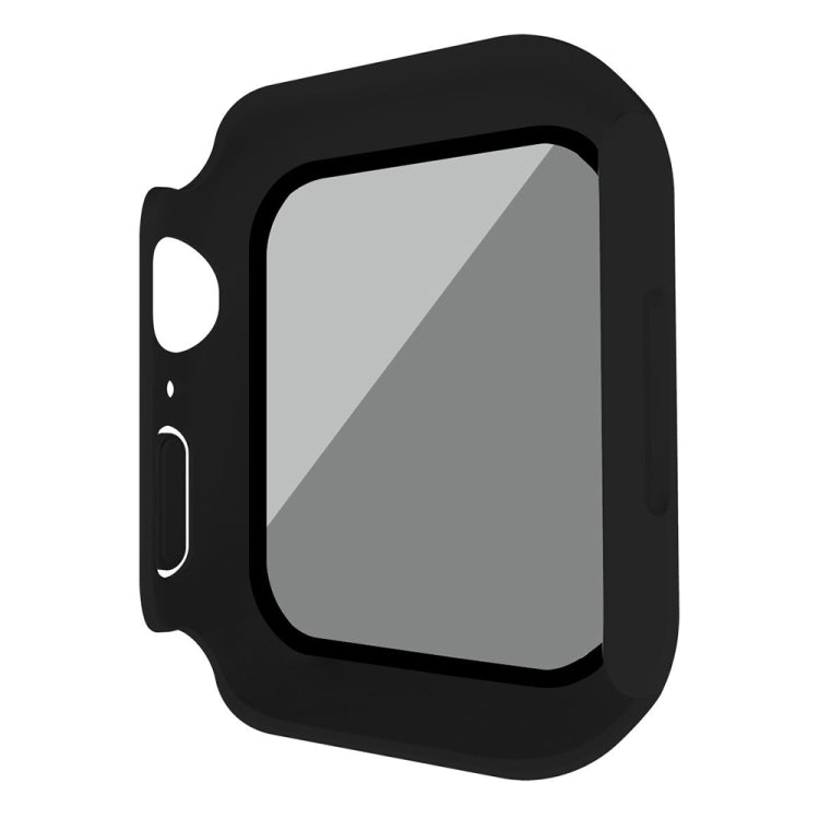 Étui de protection intégré pour montre en polycarbonate dépoli avec film trempé anti-espion