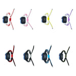Bracelet de montre en nylon tressé en silicone, pour Apple Watch 42 mm, pour Apple Watch 38 mm