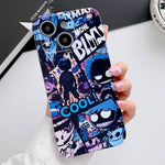 Painted Pattern Precise Hole PC Phone Case, For iPhone 14 Plus