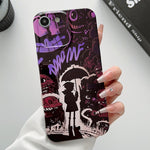 Painted Pattern Precise Hole PC Phone Case, For iPhone SE 2022 / 2020 / 8 / 7