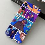 Painted Pattern Precise Hole PC Phone Case, For iPhone 12