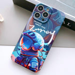 Painted Pattern Precise Hole PC Phone Case, For iPhone 11 Pro