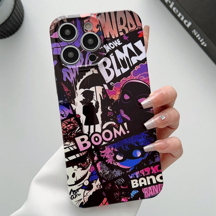 Painted Pattern Precise Hole PC Phone Case, For iPhone 11 Pro