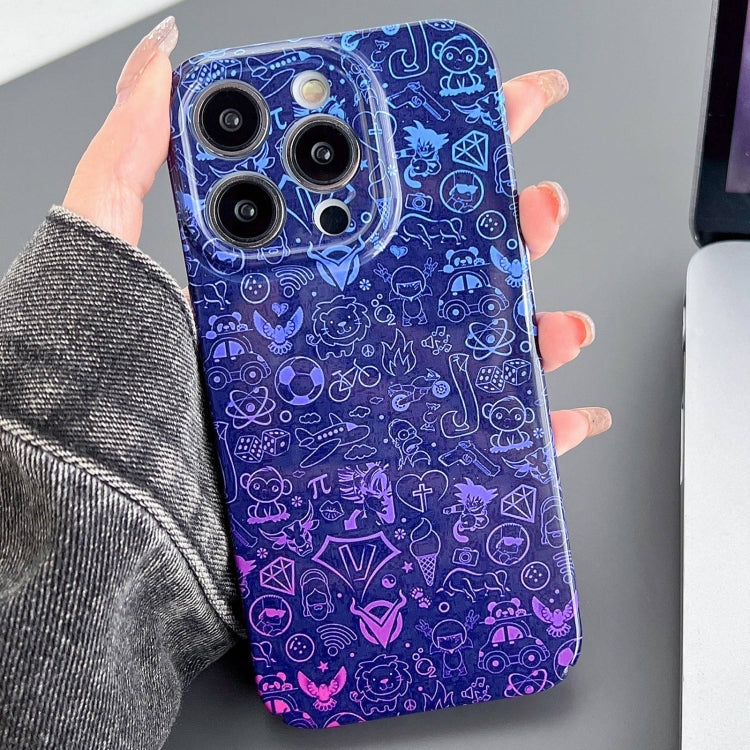 Painted Pattern Precise Hole PC Phone Case, For iPhone 11 Pro