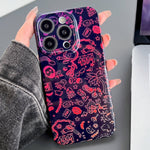 Painted Pattern Precise Hole PC Phone Case, For iPhone 11 Pro