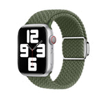 Bracelet de montre en nylon avec boucle magnétique, Pour Apple Watch 7 41mm, Pour Apple Watch Series 7 45mm
