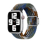 Bracelet de montre en nylon avec boucle magnétique, Pour Apple Watch 7 41mm, Pour Apple Watch Series 7 45mm