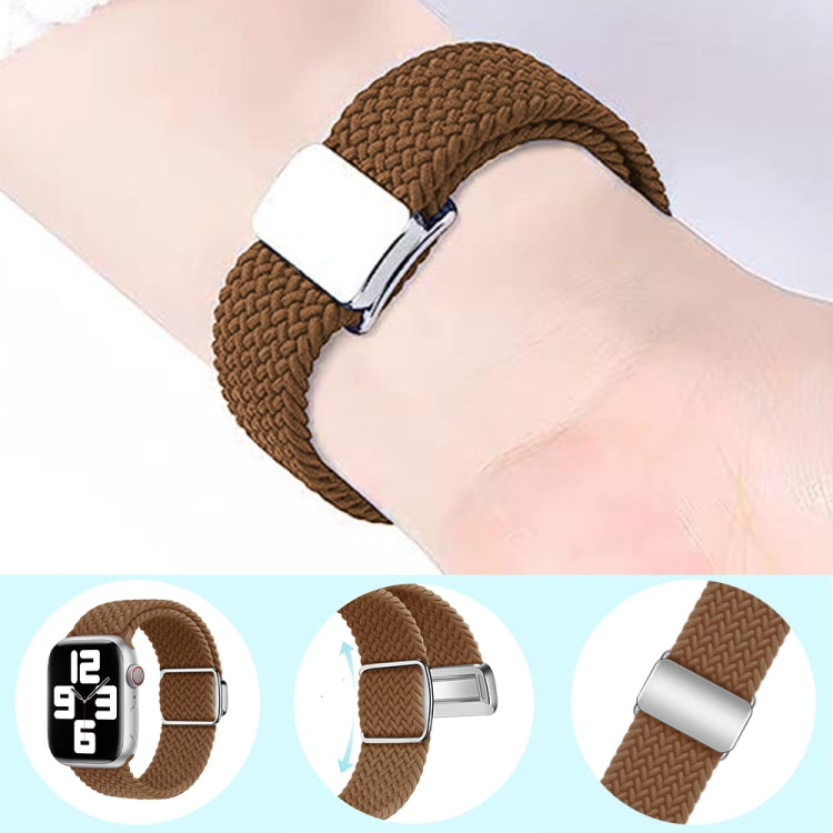Bracelet de montre à boucle magnétique en nylon, pour Apple Watch Series 6 40 mm, pour Apple Watch Series 6 44 mm