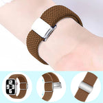 Bracelet de montre en nylon avec boucle magnétique, pour Apple Watch Series 3 38 mm, pour Apple Watch Series 3 42 mm