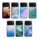 Coque de protection en verre motif marbre, Pour iPhone 17 Pro Max, Pour iPhone 17 Pro, Pour iPhone 17, Pour iPhone Air, Pour iPhone 15 Pro Max, Pour iPhone 15 Pro
