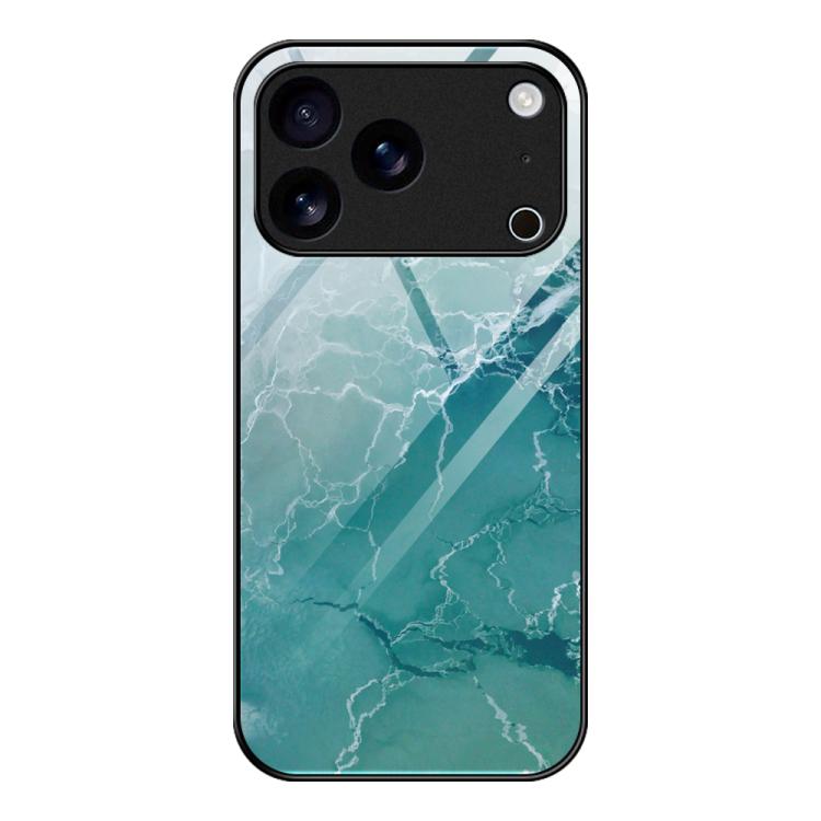 Coque de protection en verre motif marbre, Pour iPhone 17 Pro Max, Pour iPhone 17 Pro, Pour iPhone 17, Pour iPhone Air, Pour iPhone 15 Pro Max, Pour iPhone 15 Pro