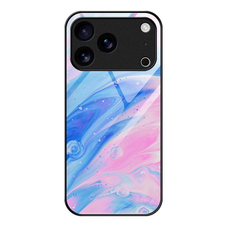 Coque de protection en verre motif marbre, Pour iPhone 17 Pro Max, Pour iPhone 17 Pro, Pour iPhone 17, Pour iPhone Air, Pour iPhone 15 Pro Max, Pour iPhone 15 Pro