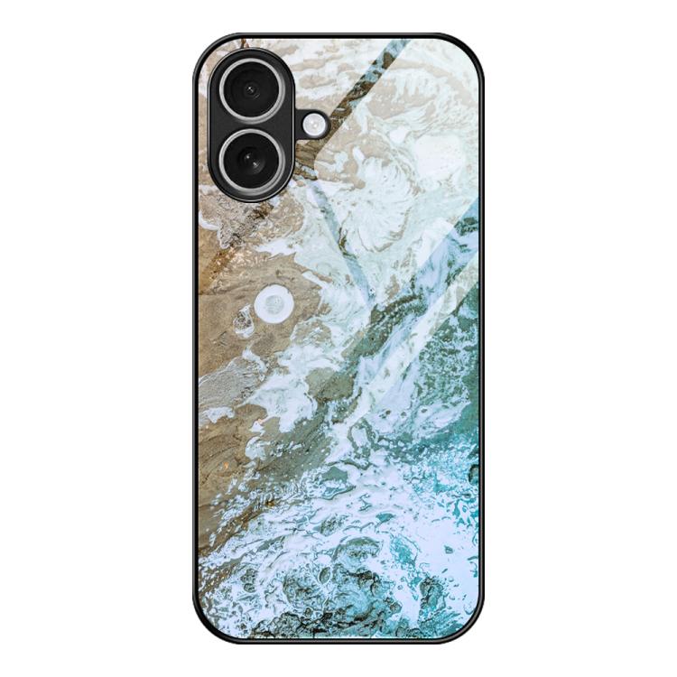 Coque de protection en verre motif marbre, Pour iPhone 17 Pro Max, Pour iPhone 17 Pro, Pour iPhone 17, Pour iPhone Air, Pour iPhone 15 Pro Max, Pour iPhone 15 Pro