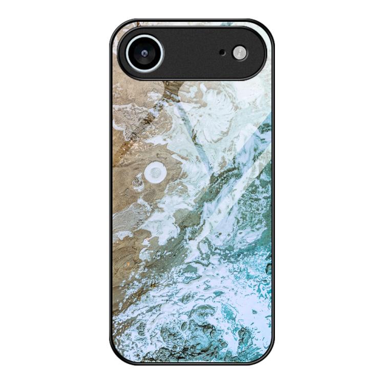 Coque de protection en verre motif marbre, Pour iPhone 17 Pro Max, Pour iPhone 17 Pro, Pour iPhone 17, Pour iPhone Air, Pour iPhone 15 Pro Max, Pour iPhone 15 Pro