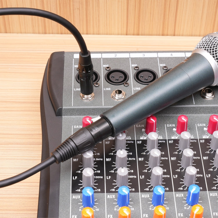 Câble microphone 6,35 mm 1/4 TRS mâle vers XLR 3 broches femelle, 1 m, 1,8 m, 3 m, 5 m, 10 m