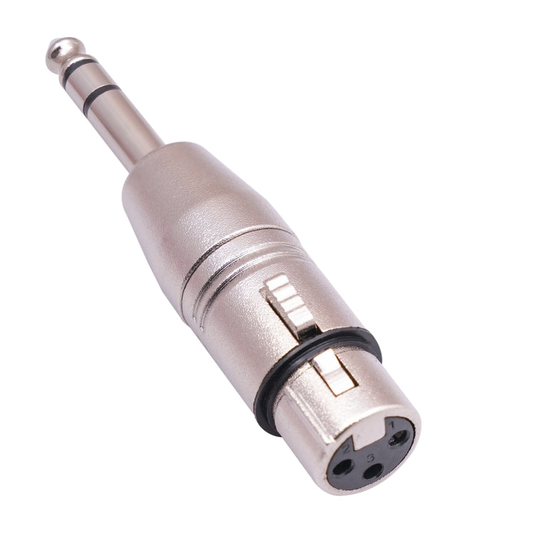 Adaptateur LZ1179 6,35 mm 1/4 TRS mâle vers XLR 3 broches femelle, LZ1179