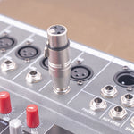 Adaptateur LZ1179 6,35 mm 1/4 TRS mâle vers XLR 3 broches femelle, LZ1179