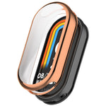 Full Coverage TPU Electroplating Watch Protective Cover, For Xiaomi Mi Band 8 / 9 Ceramic / 10 Ceramic
