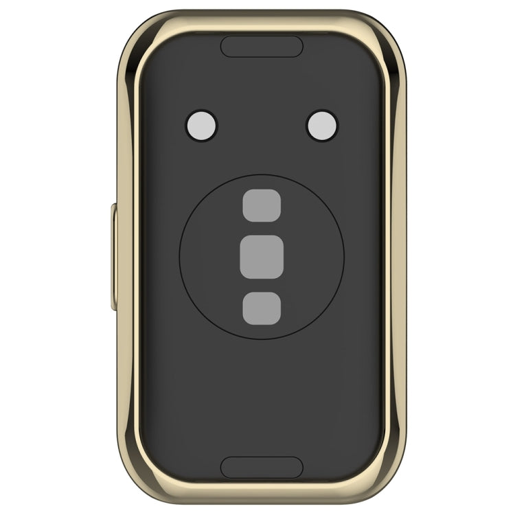 Full Coverage TPU Electroplating Watch Protective Case, For Huawei Band 10 / 9 / 8