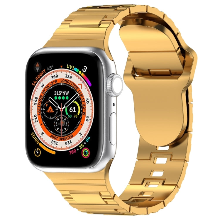 Square Buckle Armor Style Silicone Watch Band, For Apple Watch Ultra 49mm, For Apple Watch SE 2023 44mm, For Apple Watch 8 41mm