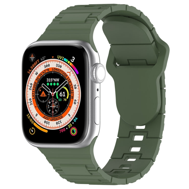 Bracelet de montre en silicone style armure à boucle carrée, pour Apple Watch 8 45 mm, pour Apple Watch SE 2022 40 mm, pour Apple Watch SE 2022 44 mm