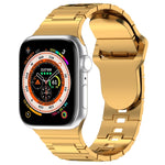 Bracelet de montre en silicone style armure à boucle carrée, pour Apple Watch 8 45 mm, pour Apple Watch SE 2022 40 mm, pour Apple Watch SE 2022 44 mm