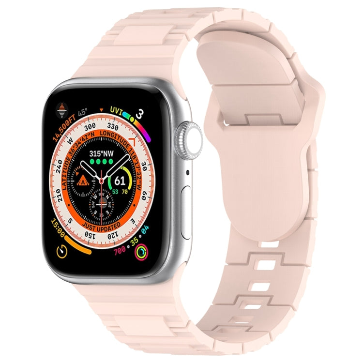 Bracelet de montre en silicone style armure à boucle carrée, pour Apple Watch 8 45 mm, pour Apple Watch SE 2022 40 mm, pour Apple Watch SE 2022 44 mm
