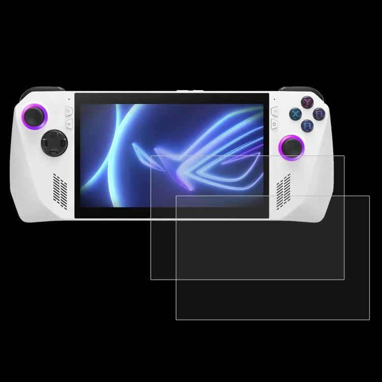 2 films de protection en verre trempé anti-explosion 9H 0,3 mm, pour ASUS Xbox Ally 7 pouces 2025, pour ASUS ROG Ally X 7 pouces, pour ASUS ROG Ally