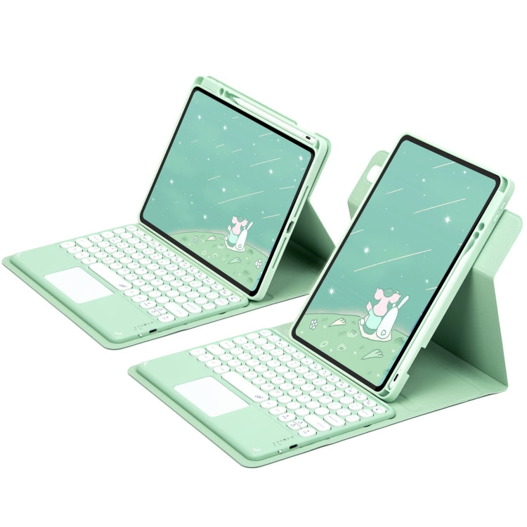 Étui en cuir avec clavier Bluetooth rotatif à 360 degrés et pavé tactile, pour iPad 10e génération 10.9 2022, pour iPad Air 2022 / iPad Pro 11 2021, pour iPad 10.2 2021 / Air 2019