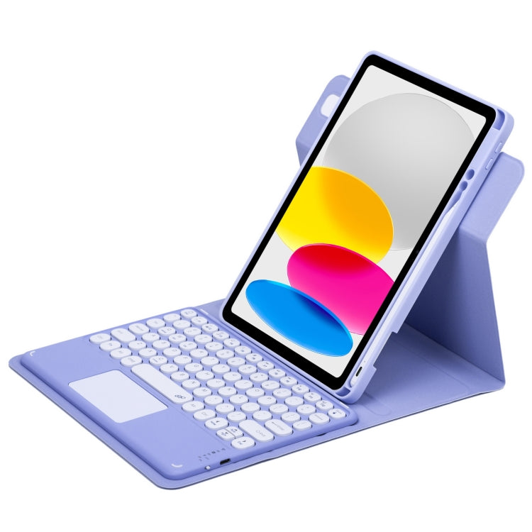 Étui en cuir avec clavier Bluetooth rotatif à 360 degrés et pavé tactile, pour iPad 10e génération 10.9 2022, pour iPad Air 2022 / iPad Pro 11 2021, pour iPad 10.2 2021 / Air 2019