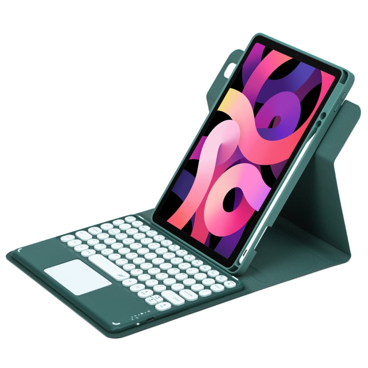 Étui en cuir avec clavier Bluetooth rotatif à 360 degrés et pavé tactile, pour iPad 10e génération 10.9 2022, pour iPad Air 2022 / iPad Pro 11 2021, pour iPad 10.2 2021 / Air 2019