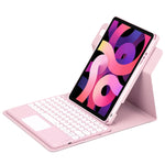 Étui en cuir avec clavier Bluetooth rotatif à 360 degrés et pavé tactile, pour iPad 10e génération 10.9 2022, pour iPad Air 2022 / iPad Pro 11 2021, pour iPad 10.2 2021 / Air 2019