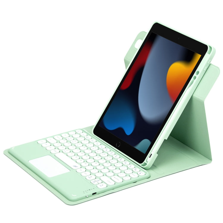 Étui en cuir avec clavier Bluetooth rotatif à 360 degrés et pavé tactile, pour iPad 10e génération 10.9 2022, pour iPad Air 2022 / iPad Pro 11 2021, pour iPad 10.2 2021 / Air 2019