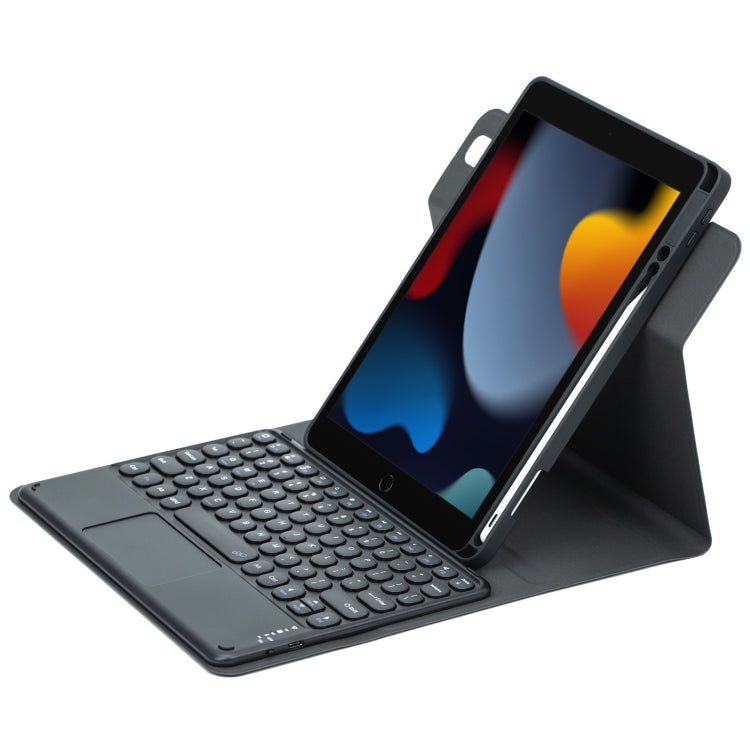 Étui en cuir avec clavier Bluetooth rotatif à 360 degrés et pavé tactile, pour iPad 10e génération 10.9 2022, pour iPad Air 2022 / iPad Pro 11 2021, pour iPad 10.2 2021 / Air 2019