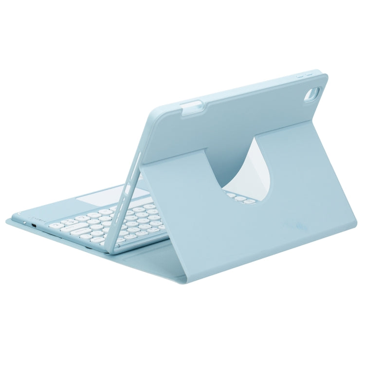 Étui en cuir avec clavier Bluetooth rotatif à 360 degrés et pavé tactile, pour iPad 10e génération 10.9 2022, pour iPad Air 2022 / iPad Pro 11 2021, pour iPad 10.2 2021 / Air 2019