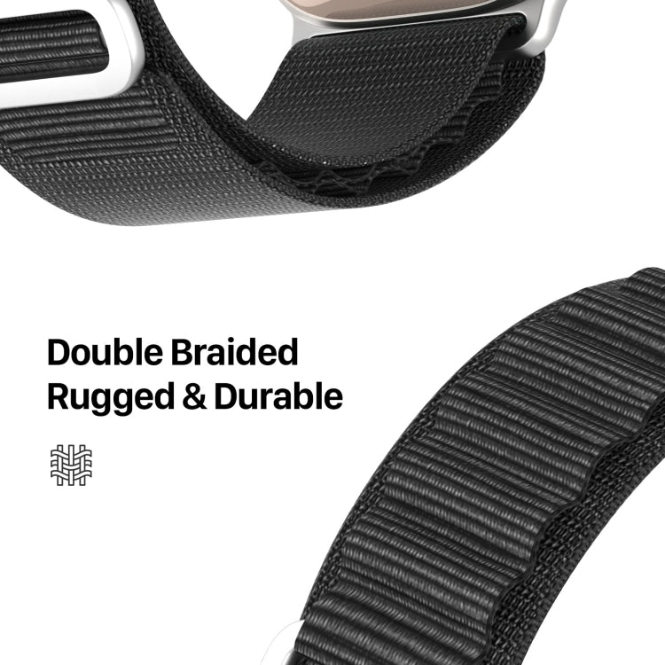 Bracelet en nylon DUX DUCIS série GS, pour Apple Watch Series 7 45mm, pour Apple Watch Series 6 40mm, pour Apple Watch Series 6 44mm, pour Apple Watch Series 5 44mm, pour Apple Watch Series 5 40mm, pour Apple Watch Series 4 44mm, pour Apple Watch 42mm...
