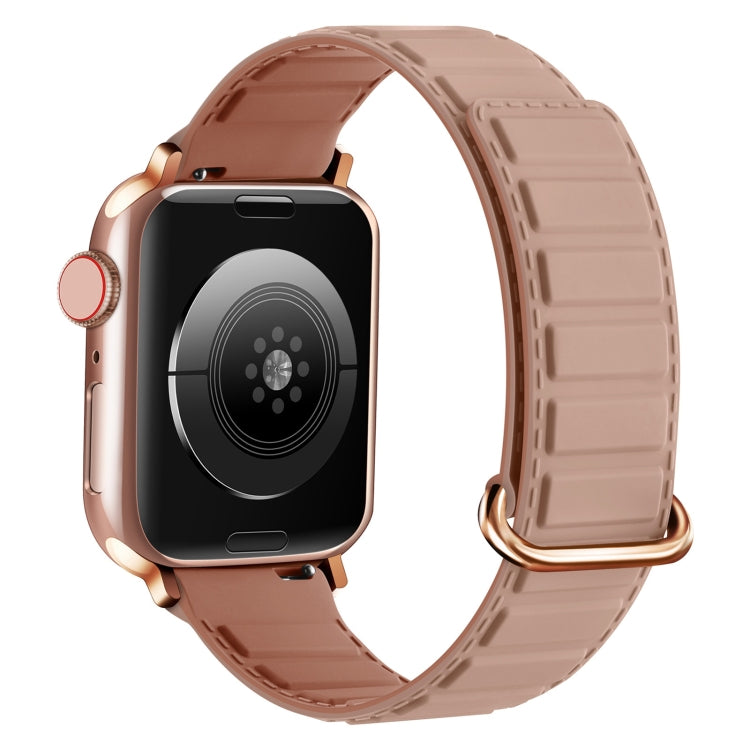Bracelet de montre en silicone magnétique à boucle inversée, pour Apple Watch Series 9 41 mm, pour Apple Watch Ultra 49 mm, pour Apple Watch Series 8 41 mm