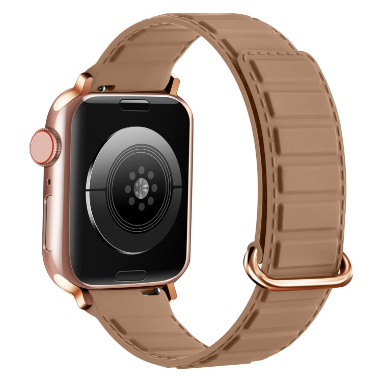 Bracelet de montre en silicone magnétique à boucle inversée, pour Apple Watch Series 9 41 mm, pour Apple Watch Ultra 49 mm, pour Apple Watch Series 8 41 mm