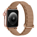 Bracelet de montre en silicone magnétique à boucle inversée, pour Apple Watch Series 7 41 mm, pour Apple Watch Series 7 45 mm, pour Apple Watch SE 40 mm