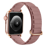 Bracelet de montre en silicone magnétique à boucle inversée, pour Apple Watch SE 44mm, pour Apple Watch Series 6 40mm, pour Apple Watch Series 6 44mm
