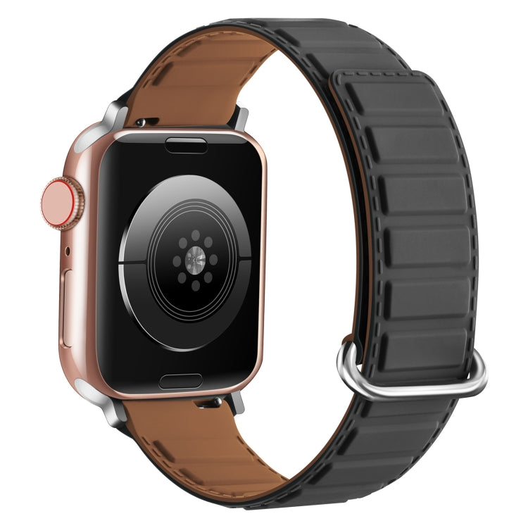 Bracelet de montre en silicone magnétique à boucle inversée, pour Apple Watch Series 4 40 mm, pour Apple Watch Series 3 38 mm, pour Apple Watch Series 3 42 mm