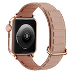 Bracelet de montre magnétique en silicone à boucle inversée, pour Apple Watch Series 2 42 mm, pour Apple Watch Series 2 38 mm, pour Apple Watch 42 mm