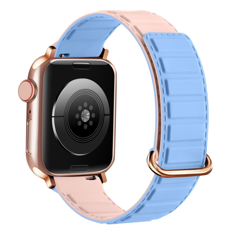 Bracelet de montre magnétique en silicone à boucle inversée, pour Apple Watch Series 2 42 mm, pour Apple Watch Series 2 38 mm, pour Apple Watch 42 mm
